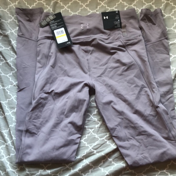 High Rise Purple Under Armour Leggings - Picture 2 of 3